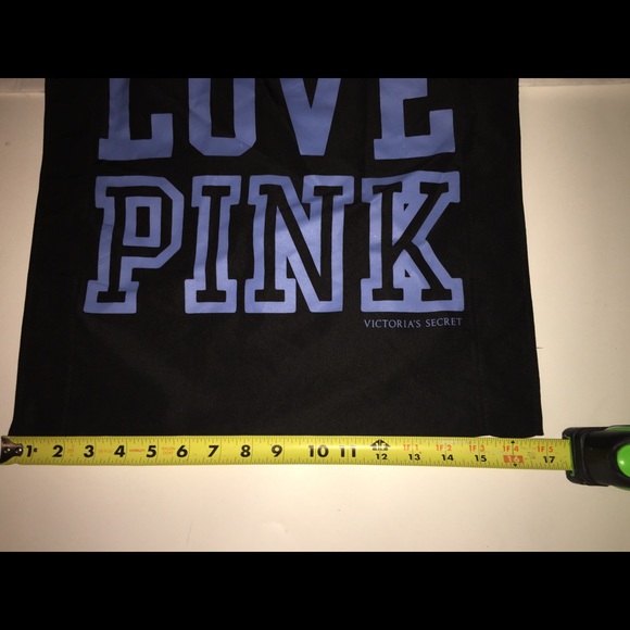 $27 NWT VS PINK Black Tote Bag - Picture 4 of 7